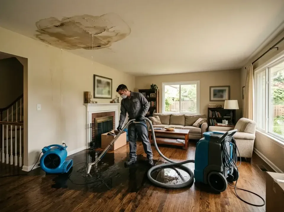 attic-pipe-burst-ceiling-drip-008 — frequently asked questions, Water Damage Restoration & Carpet Care in Great Neck Plaza,…